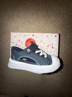 Pediped Libra Navy Toddler Shoes Size 8.5 NIB